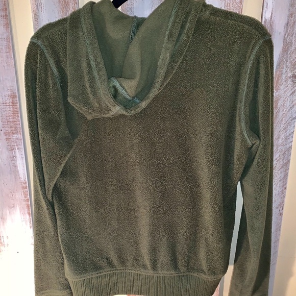 4/$30 Horny Toad Green Zip Up Sweatshirt - Picture 4 of 5